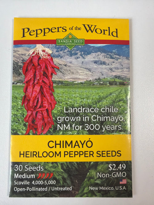 New Mexico Chile Seeds NON GMO